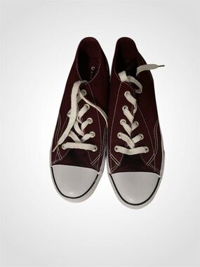 Airwalk Unoiex Burgundy Canvas Sneakers with White Accents